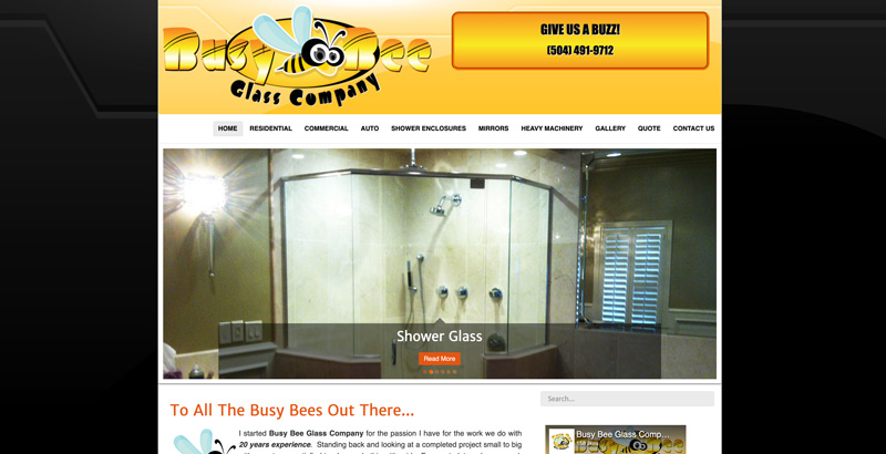 Busy Bee Glass Company